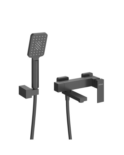 Смеситель для ванны и душа в комплекте с ручным душем, шлангом и держателем CEZARES SLIDER-VD-NOP