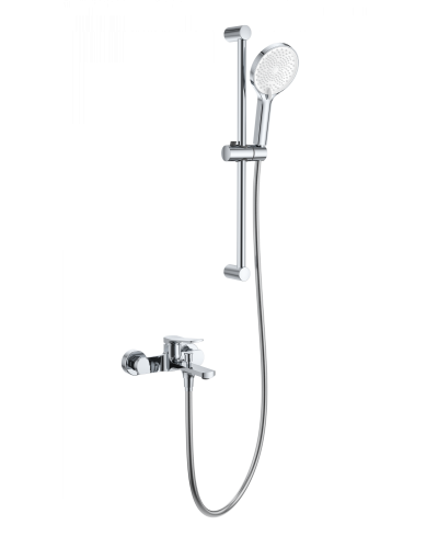 Смеситель для ванны с душевым гарнитуром WONZON & WOGHAND, Хром (WW-C2036-CR)