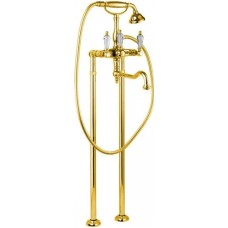 Смеситель для ванны Cezares Diamond DIAMOND-VDP2-03/24-Sw Золото 24 карат