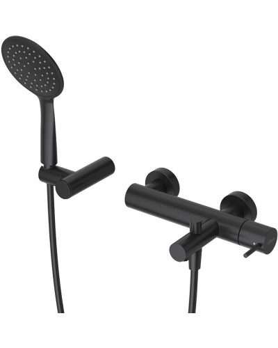 Смеситель для ванны Cezares Leaf LEAF-VD-L-NOP Черный матовый