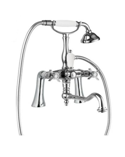 Смеситель на борт ванны хром Cezares Lord LORD-PBV2-01-Bi