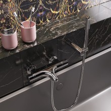 Смеситель для ванны Paini Arena 92CR105THKM с термостатом Хром