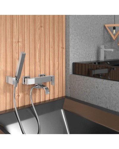 Смеситель для ванны Paini Dax-R 84CR105R2SKM Хром