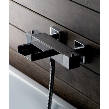 Смеситель для ванны Paini Dax-R 84CR111THWFKM с термостатом Хром