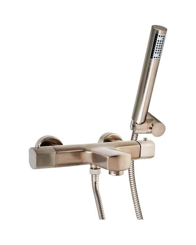 Смеситель для ванны Paini Ovo 86PW105TH с термостатом Никель