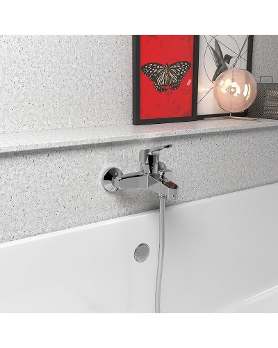 Смеситель для ванны Paini Creta 42CR111CAKM Хром