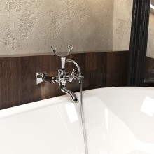 Смеситель для ванны Paini Elix 85CR111LMKM Хром