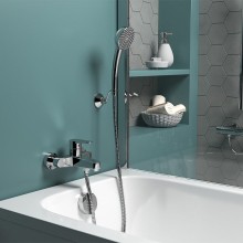 Смеситель для ванны Paini Ventus 93CR105KM Хром