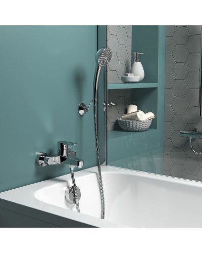 Смеситель для ванны Paini Ventus 93CR105KM Хром