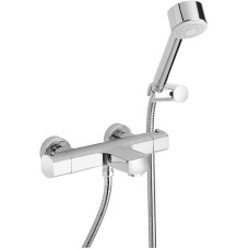 Смеситель для ванны Paini Ovo 86CR105THKM с термостатом Хром