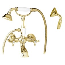 Смеситель для ванны с ручным душем, шлангом 150 см CEZARES GOLF-VD-03/24-M