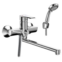 Смеситель для ванны Rossinka RS28-33 универсальный Хром