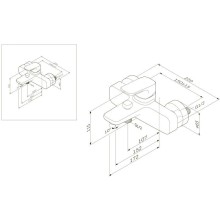Смеситель для ванны Am.Pm Spirit F7010000