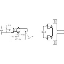Термостат для ванны Jacob Delafon Cuff E78520-CP