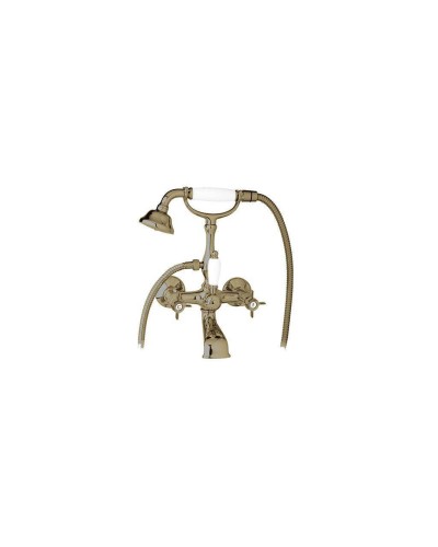 Смеситель для ванны с ручным душем, шлангом 150 см CEZARES LORD-VD-02-Bi