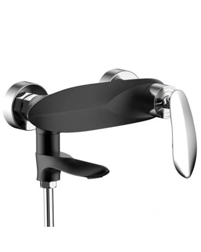 Смеситель для ванны Felice 9040 nero lucido 15x22.5 см