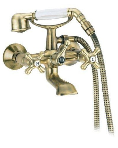 Смеситель для ванны с ручным душем CEZARES RETRO-C-VD2-02