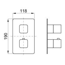 Термостат для ванны Noken Lounge N199999262