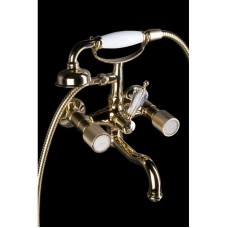 Смеситель для ванны Boheme Royal Cristal 293-Royal/CRST black