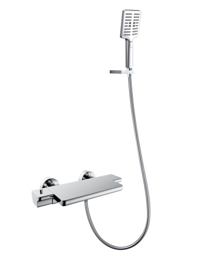 Смеситель для ванны с термостатом AltroBagno Lamberto 020401 Cr