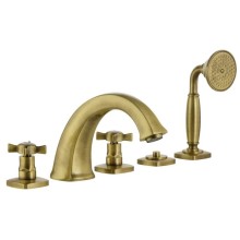 Смеситель на борт ванны Migliore Korona 28499