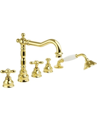 Смеситель на борт ванны Migliore Princeton Plus ML.PRP-8080.DO