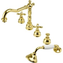 Смеситель на борт ванны Migliore Princeton Plus ML.PRP-8080.DO