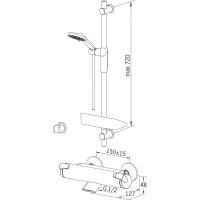 Термостат для ванны Oras Optima 7149U