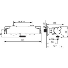 Термостат для ванны Oras Optima 7140U