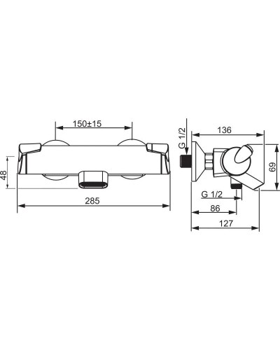 Термостат для ванны Oras Optima 7140U
