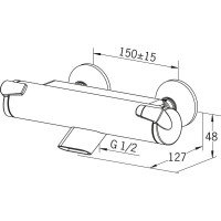 Термостат для ванны Oras Optima 7140U