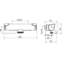 Термостат для ванны Oras Optima 7140