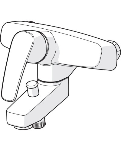 Смеситель для ванны Oras Safira 1072