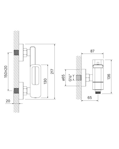 Смеситель для ванны IDDIS Slide SLISB00i02WA