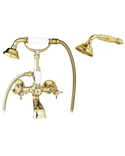 Смеситель для ванны с ручным душем, шлангом 150 см CEZARES LORD-VD-03/24-M