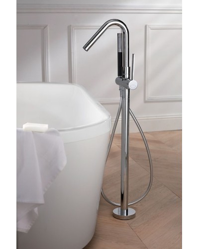 Смеситель для ванны Jacob Delafon Stillness E97344-CP Хром Черный