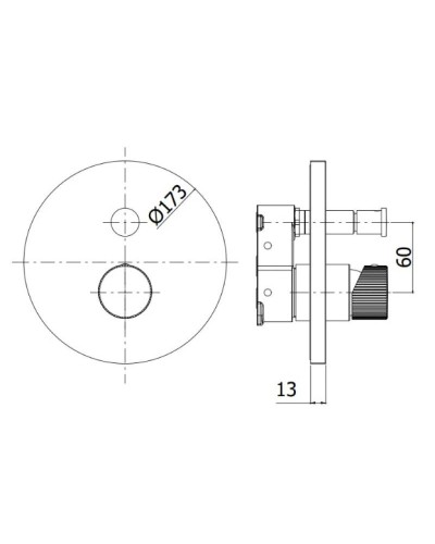Смеситель для ванны Paffoni Jo JOBOX015CR