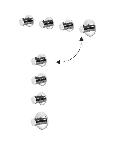 Термостат для ванны Paffoni Modular Box MDE019CR