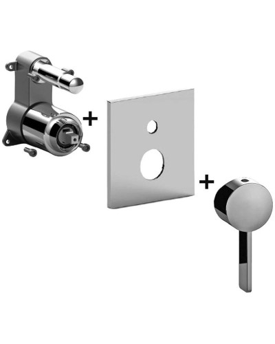 Смеситель для ванны Paffoni Rock ROBOX015CR