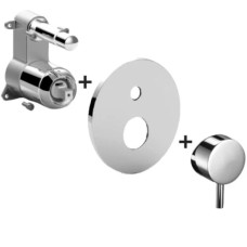 Смеситель для ванны Paffoni Light LIGBOX015CR