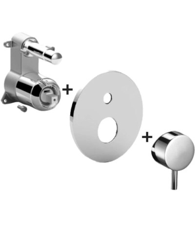 Смеситель для ванны Paffoni Light LIGBOX015CR