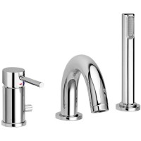 Смеситель на борт ванны Paffoni Stick SK040LCR