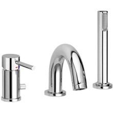 Смеситель на борт ванны Paffoni Stick SK040LCR