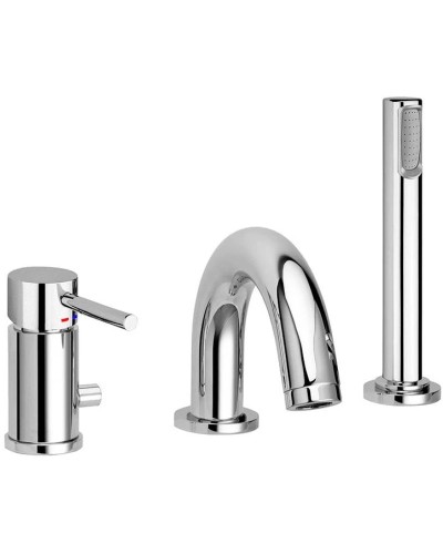 Смеситель на борт ванны Paffoni Stick SK047CR