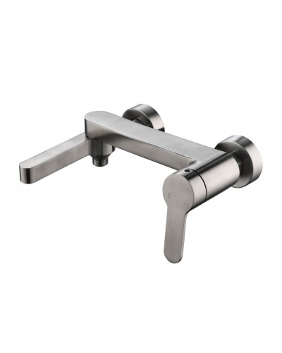 Смеситель для ванны с поворотным изливом, нержавеющая сталь BelBagno DELTA DEL-VASM-IN