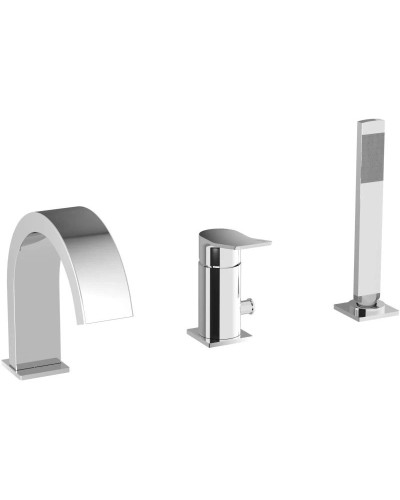 Смеситель на борт ванны Paffoni Tilt TI040CR