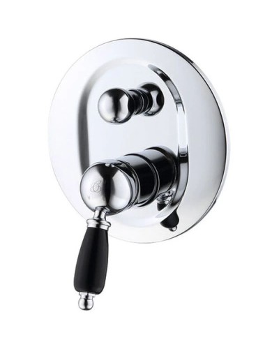 Смеситель для ванны Caprigo Adria Uno Black Edition 02B-551-crm