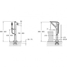 Смеситель для ванны Jacob Delafon Composed E73087-CP Хром