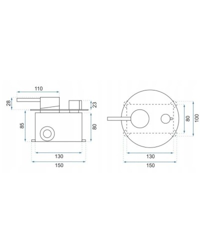 Смеситель для ванны Rea Lungo REA-B6930