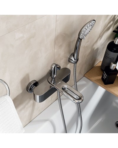 Смеситель для ванны WasserKRAFT Kammel 1801 Хром